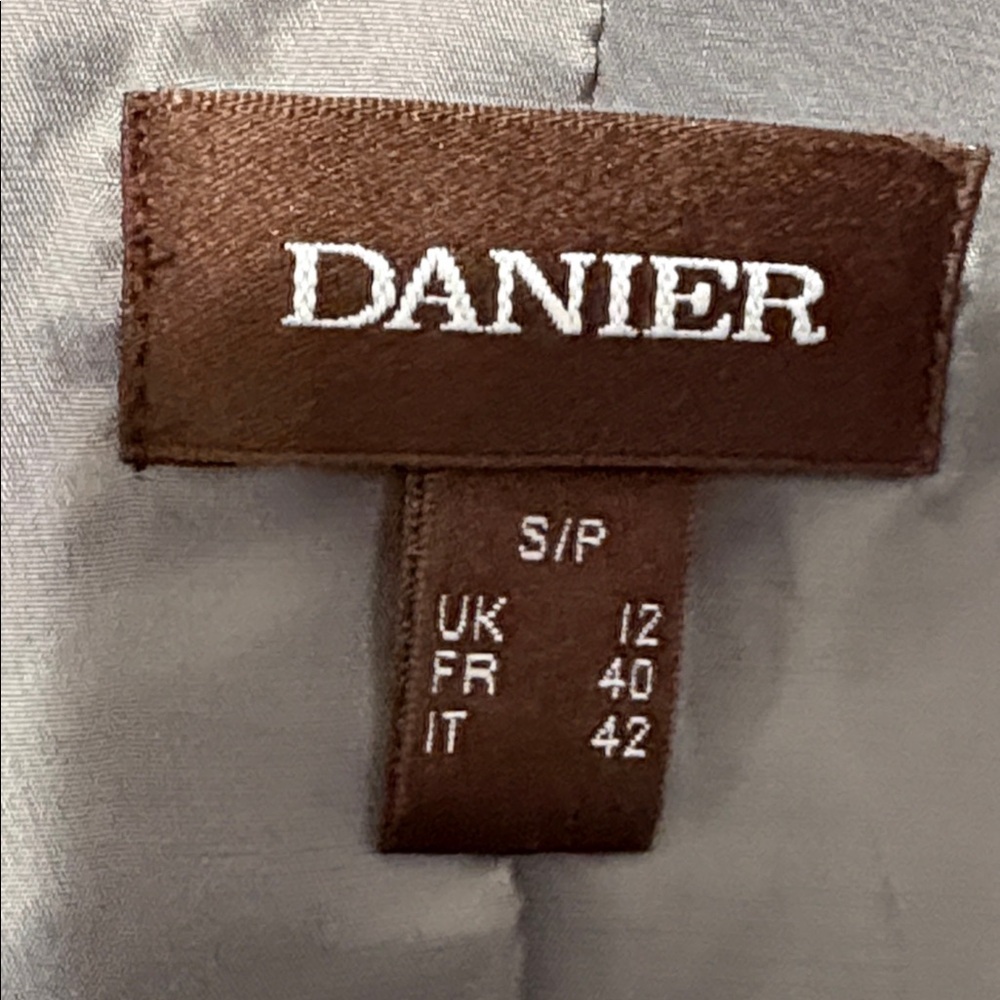 Danier Metallic Leather Moto Style Jacket - Picture 16 of 16